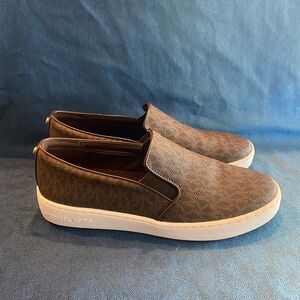 Michael Kors Women's Keaton Slip-On Logo Sneakers